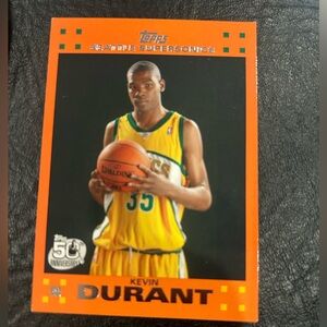 Kevin Durant Topps rookie card